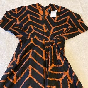 Black and Brown dress